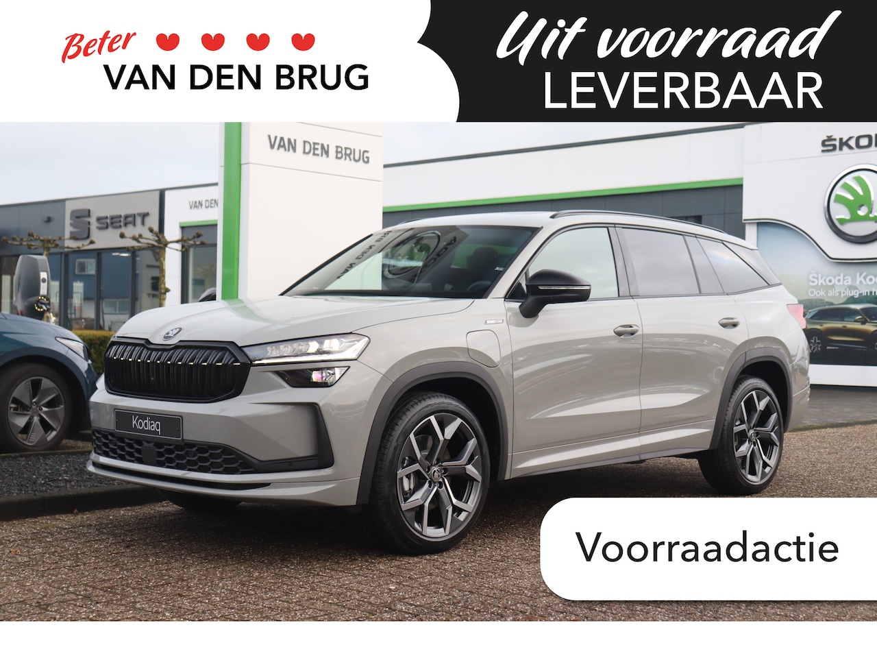 Skoda Kodiaq - 1.5 TSI PHEV 204PK Sportline Business | Trekhaak | Stoelverwarming | Elektrische achterkle - AutoWereld.nl