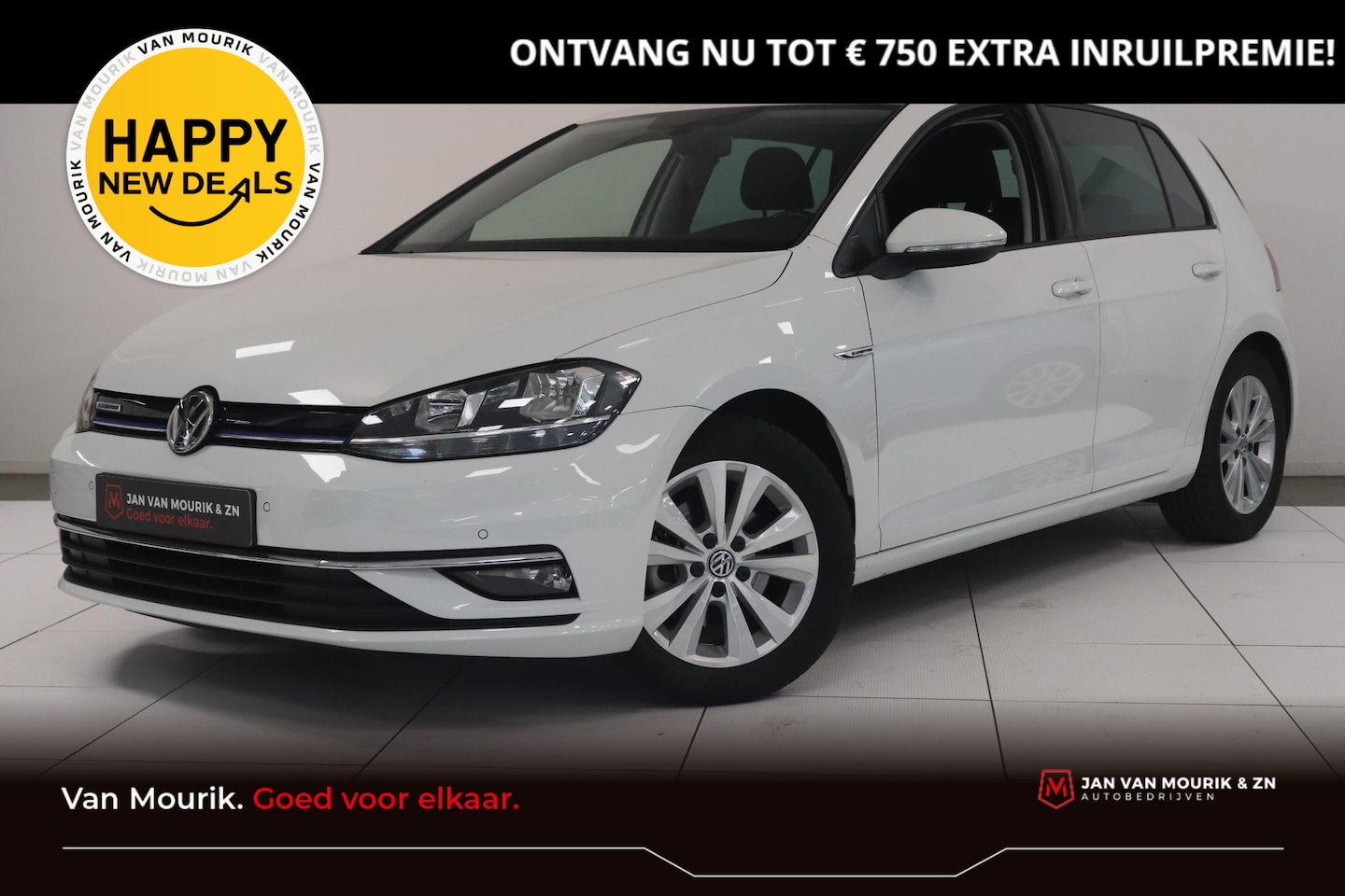 Volkswagen Golf - 1.5 TSI Comfortline | Navigatie | Parkeersensoren | Lichtmetalen Velgen | - AutoWereld.nl