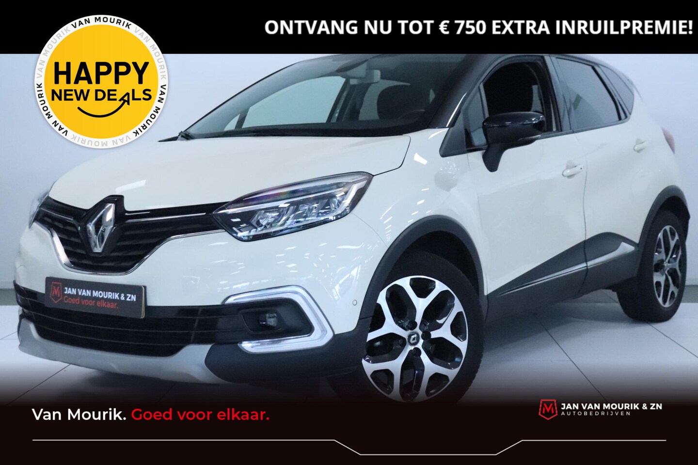 Renault Captur - 0.9 TCe 90 Intens | R-Link navigatie | Parkeersensoren | Bluetooth | - AutoWereld.nl