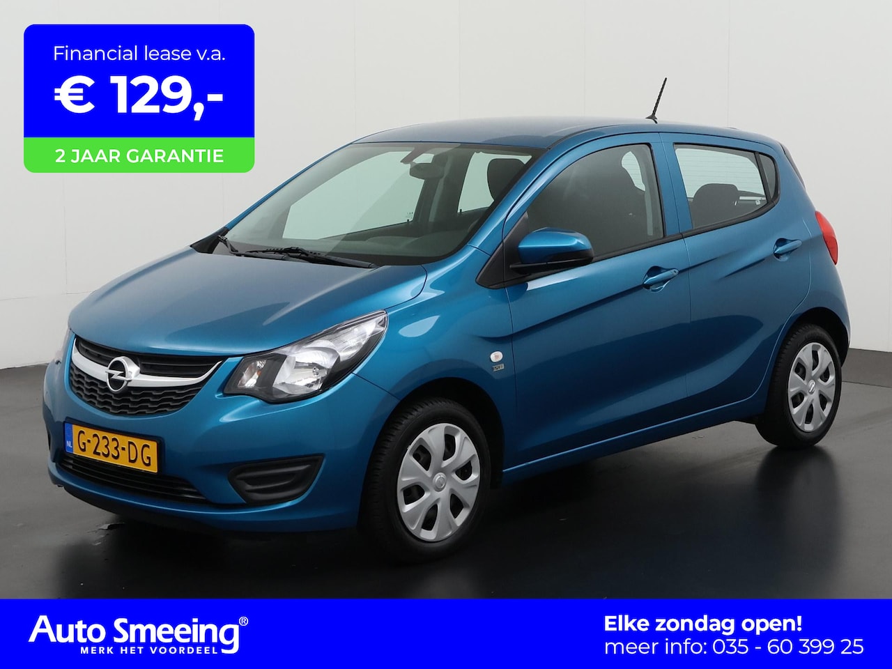 Opel Karl - 1.0 ecoFLEX 120 Jaar Edition | Airco | Bluetooth | 12 mnd Garantie | - AutoWereld.nl