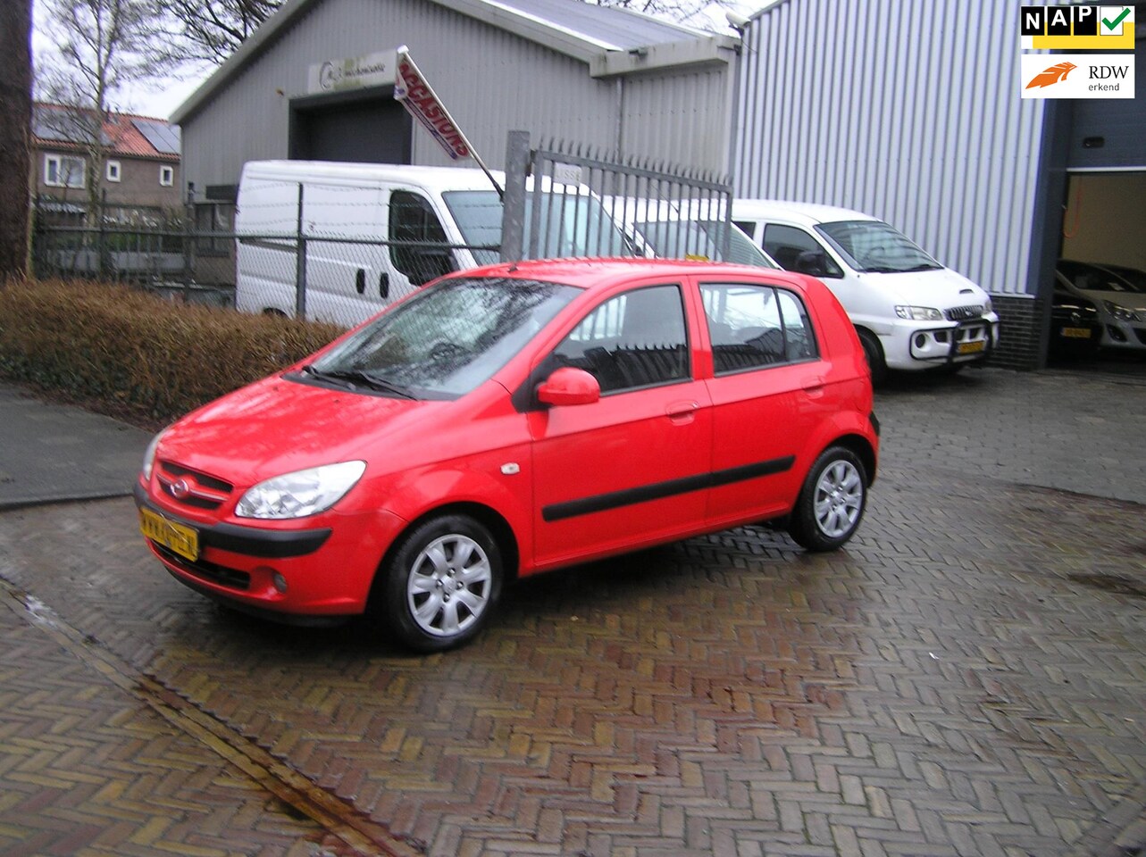 Hyundai Getz - 1.4i Active Cool 160 d km nap airco nieuwe apk - AutoWereld.nl