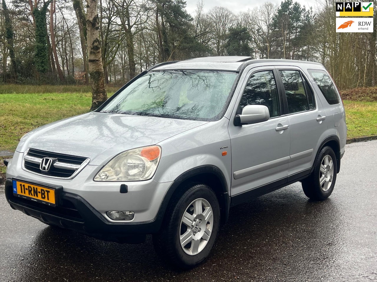 Honda CR-V - 2.0i ES I-Vtec 2003 Automaat leder dak 4x4 - AutoWereld.nl