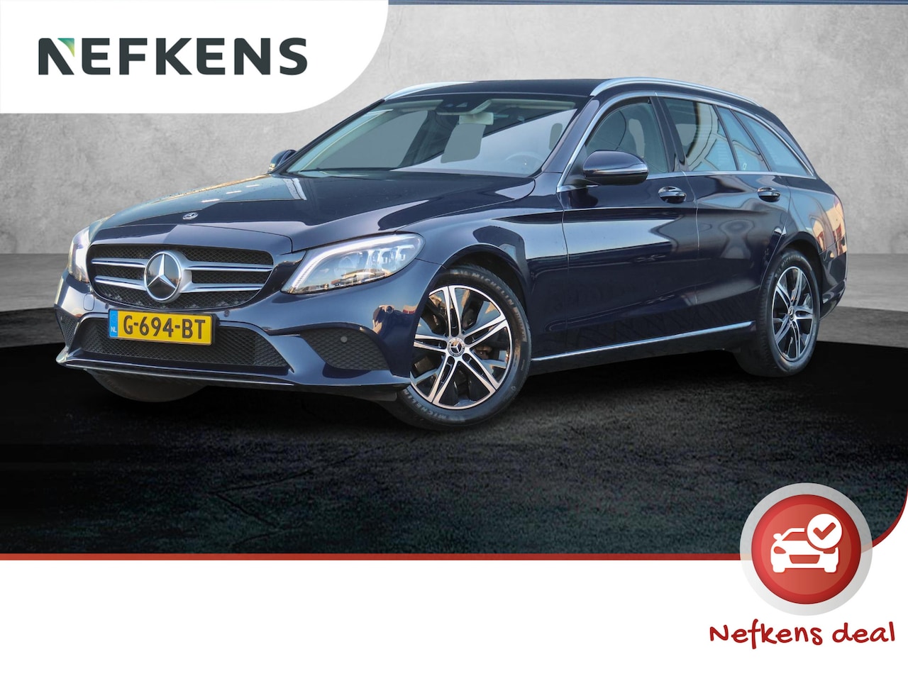 Mercedes-Benz C-klasse Estate - 200d Avantgarde 1ste eigenaar | LEER | Camera | Electrische klep | AppleCarPlay - AutoWereld.nl