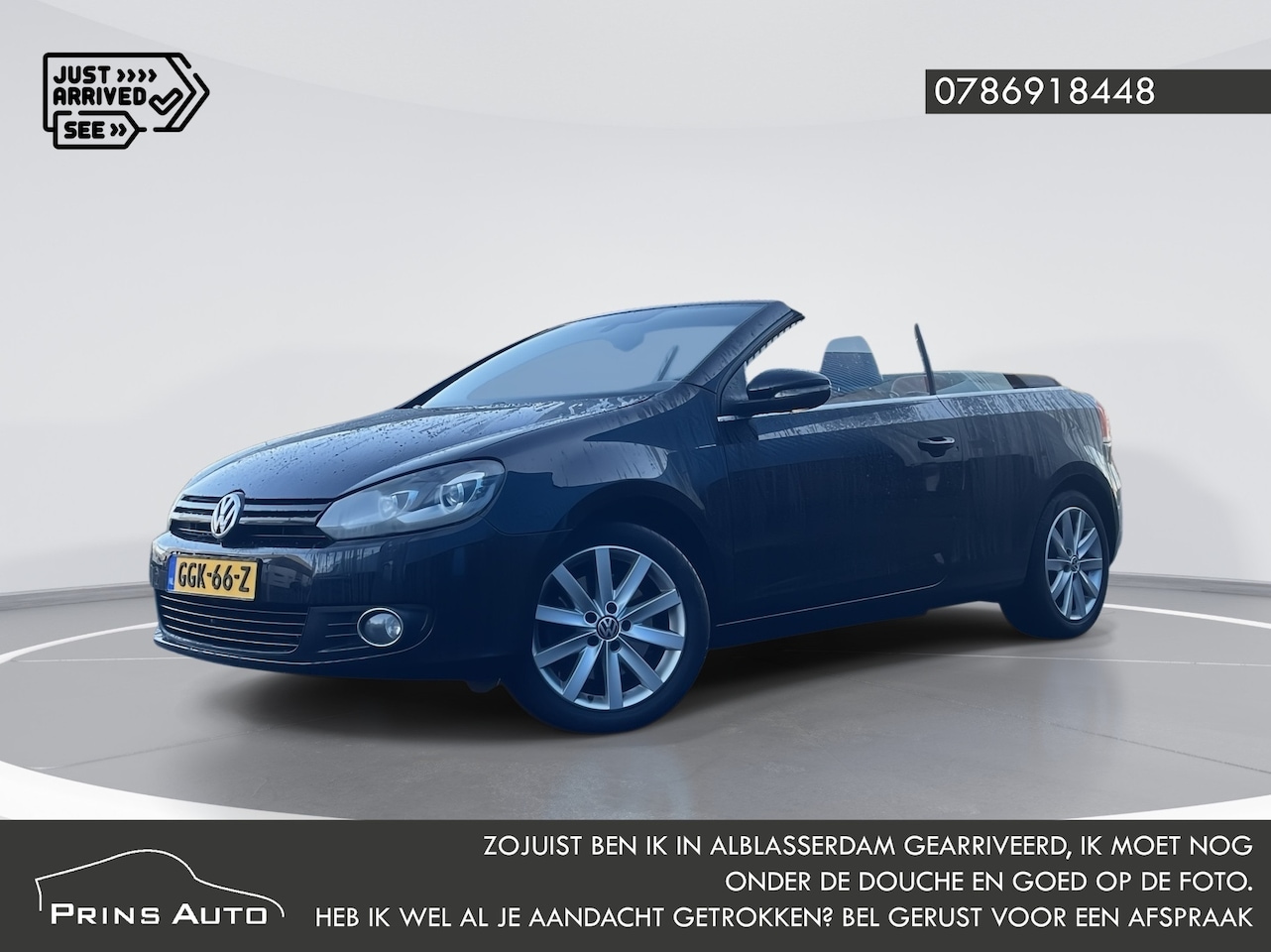 Volkswagen Golf Cabriolet - 1.4 TSI |CAMERA|STOELV|LEDER| - AutoWereld.nl