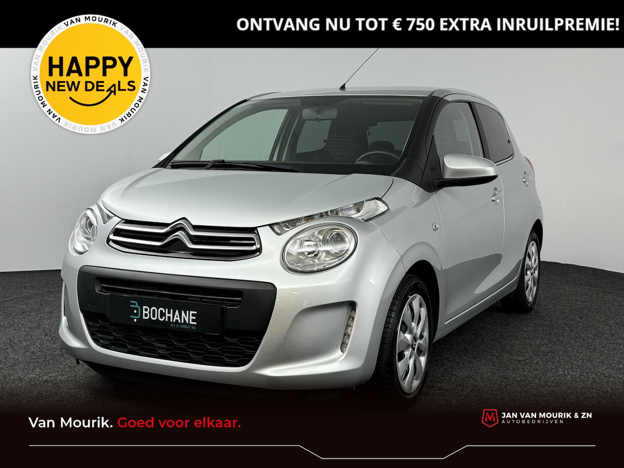 Citroën C1 - 1.0 VTi Feel | airco | Cruise control | bluetooth | - AutoWereld.nl