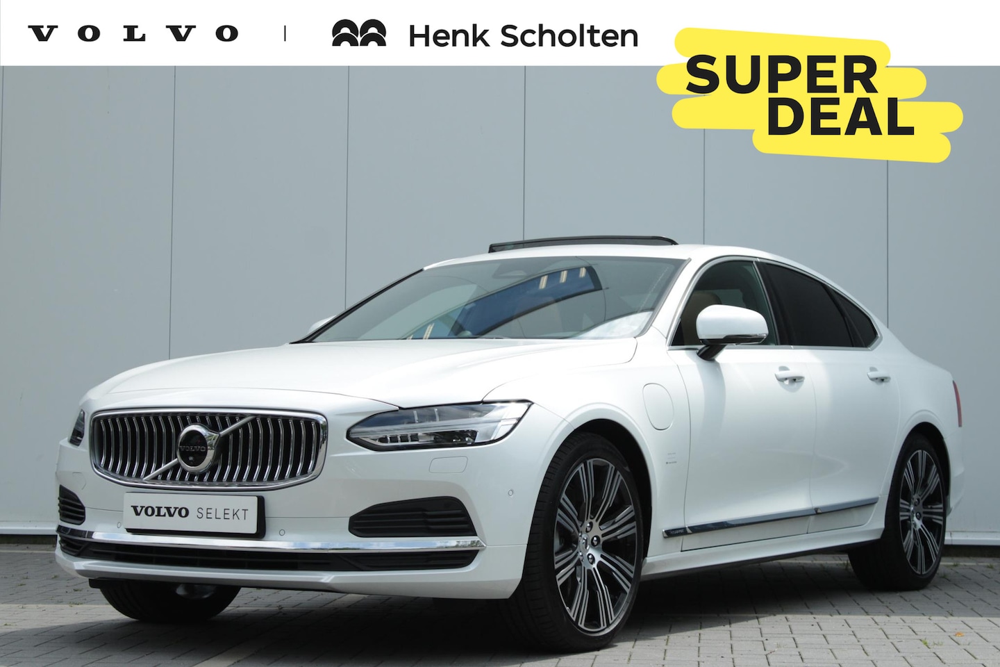 Volvo S90 - T8 Automaat Recharge AWD Ultimate Bright, Volvo S90 T8 Recharge AUT8 455PK AWD Ultimate Br - AutoWereld.nl