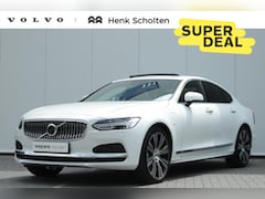 Volvo S90 - T8 455PK Recharge AWD Ultimate Bright, Nappa leder met stoelventilatie en massagefunctie,