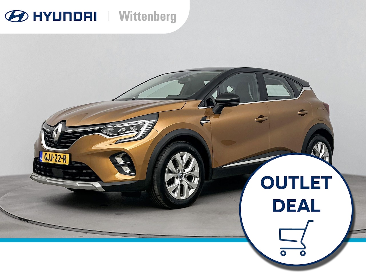 Renault Captur - 1.6 E-TECH PLUG-IN HYBRID 160 INTENS | NAVI | CLIMA | CRUISE | CAMERA | 17'' LMVELGEN | TW - AutoWereld.nl