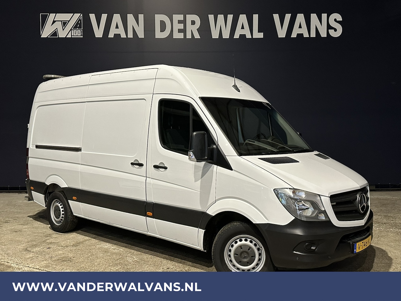 Mercedes-Benz Sprinter - 316 CDI 164pk **BPM VRIJ voor de Ondernemer** L2H2 inrichting Euro6 Airco | Cruisecontrol - AutoWereld.nl