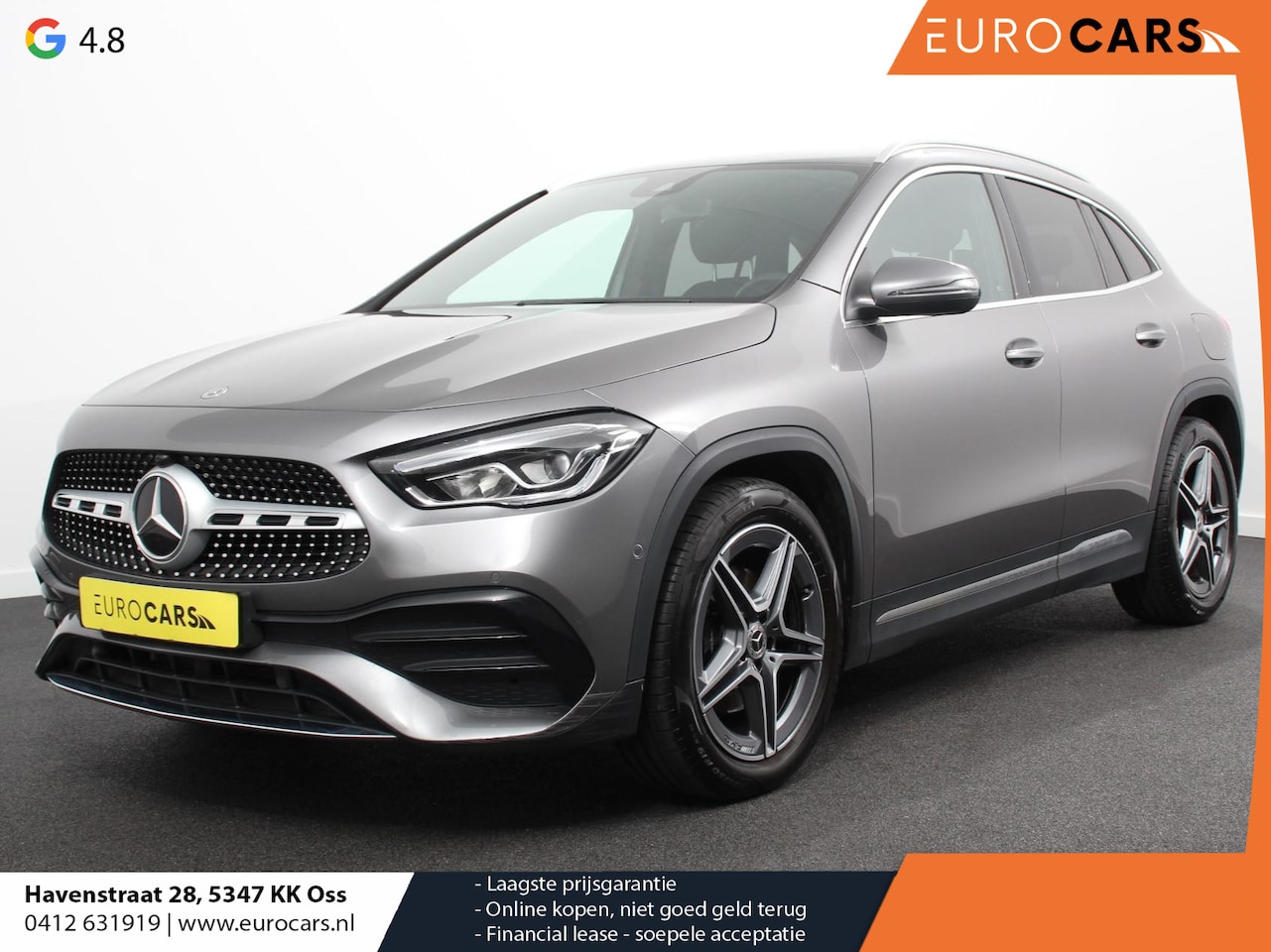 Mercedes-Benz GLA-Klasse - 200 AMG Line | Navigatie | Climate Control | Dab | Stoelverwarming | Led | Parkeer sensore - AutoWereld.nl