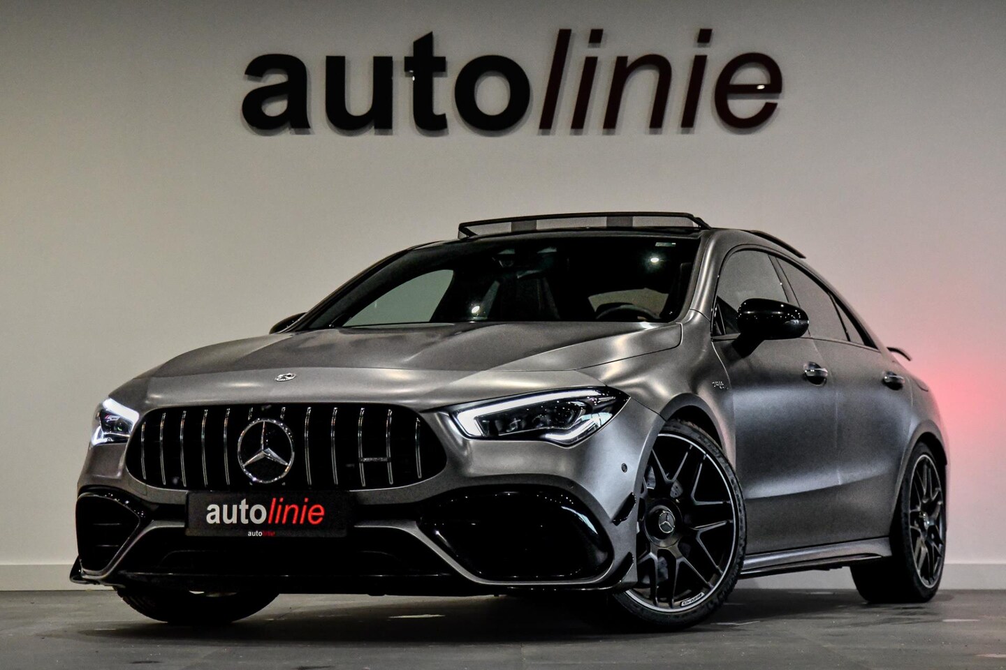 Mercedes-Benz CLA-Klasse - AMG 45 S 4MATIC+ Aero, Perf stuur, Pano, Schaal, Memory, Koeling, 360, HUD, Burm, Keyless, - AutoWereld.nl