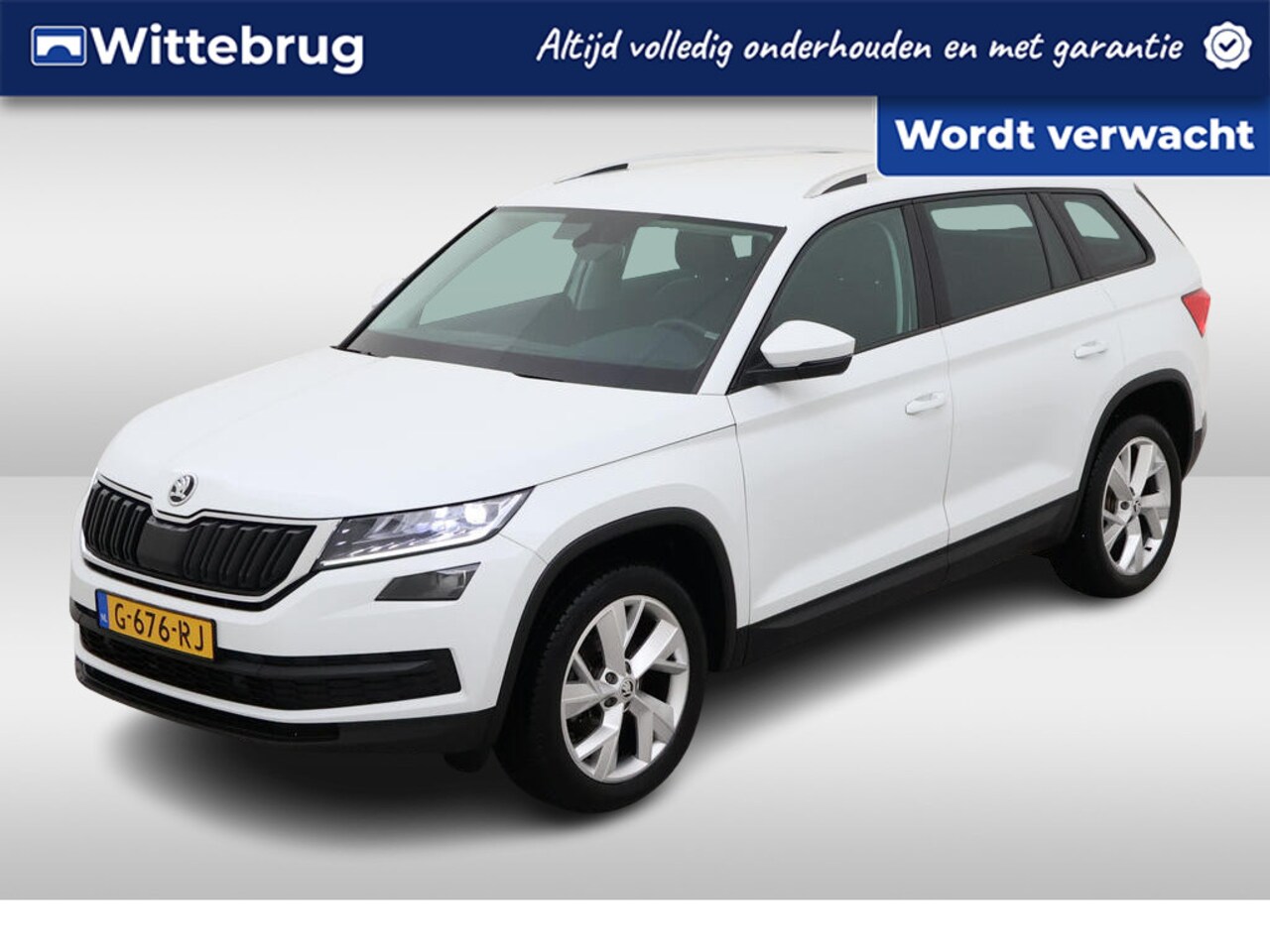 Skoda Kodiaq - 1.5 TSI Limited Business Edition /DSG/ Wit/ Led/ 5P/ Camera/ Clima/ Navi/ PDC/  19 lmv/ - AutoWereld.nl