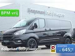 Ford Transit Custom - 320 2.0TDCI 170pk L2H1 Limited DC | Automaat | L+R Zijdeur | Standkachel | Trekhaak | Came