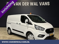 Ford Transit Custom - 2.0 TDCI L1H1 inrichting Euro6 Airco | Omvormer | Camera | LED | Android Auto Trekhaak, Cr