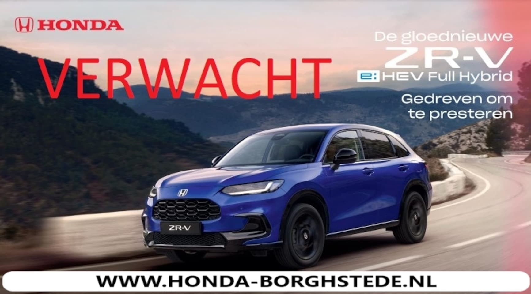 Honda ZR-V - 2.0 Full Hybrid 184pk Advance - AutoWereld.nl