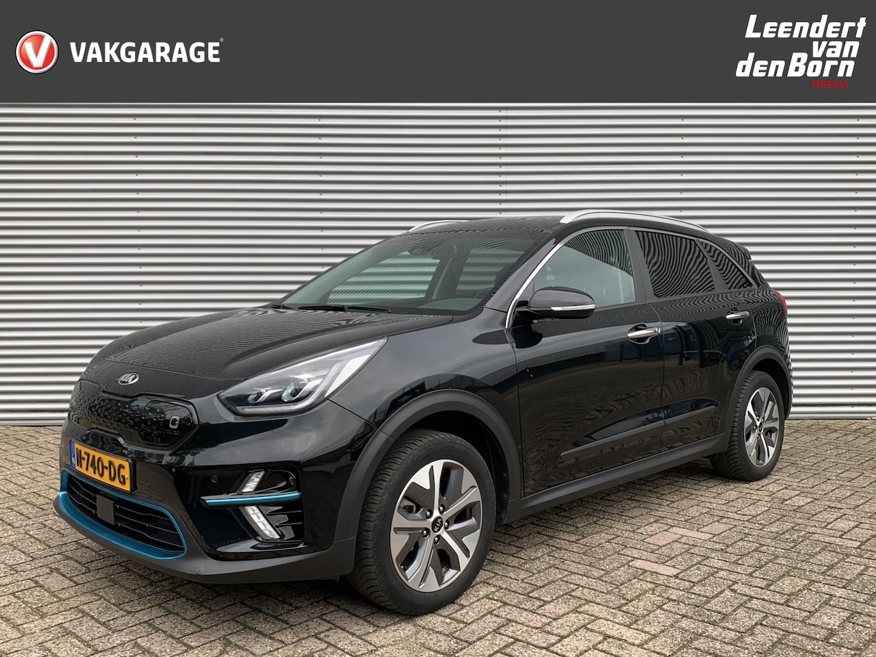 Kia e-Niro - DynamicPlusLine 64 kWh 3-Fase Navigatie | Climate | Adaptieve Cruise | Parkeersensoren | G - AutoWereld.nl