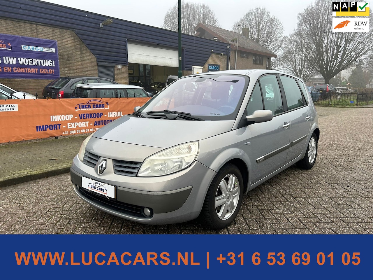 Renault Scénic - 2.0-16V Expression Comfort 2.0-16V Expression Comfort NIEUWE APK! - AutoWereld.nl