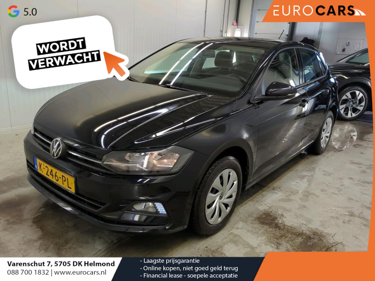 Volkswagen Polo - 1.0 TSI Comfortline Airco Navi Carplay Adaptive Cruise Control Bluetooth - AutoWereld.nl