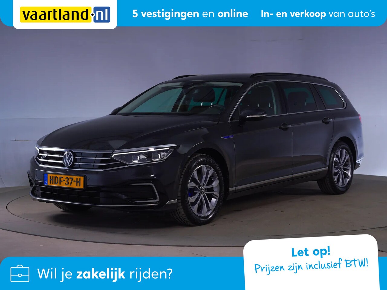 Volkswagen Passat Variant - 1.4 TSI GTE Business Aut. [ LED Navi Stoelverwarming ] - AutoWereld.nl