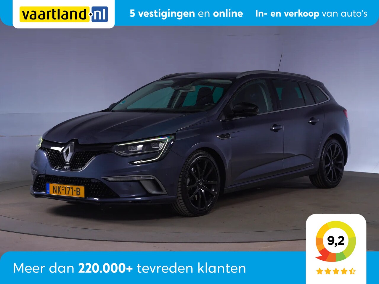 Renault Mégane Estate - 1.6 TCe GT [Navi Camera Bose] - AutoWereld.nl