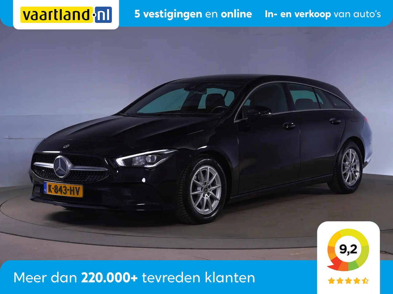 Mercedes-Benz CLA-klasse Shooting Brake - Shootingbrake 180 Business Solution Aut [ Widescreen Nav Stoelverwarming ] - AutoWereld.nl