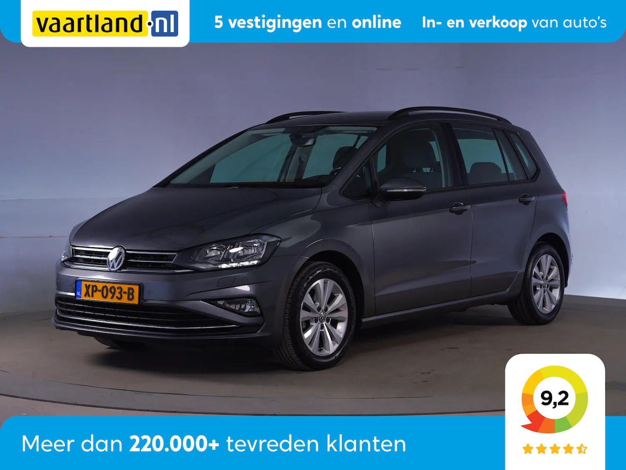 Volkswagen Golf Sportsvan - 1.0 TSI Comfortline [ Navi Adapt.cruise Trekhaak ] - AutoWereld.nl