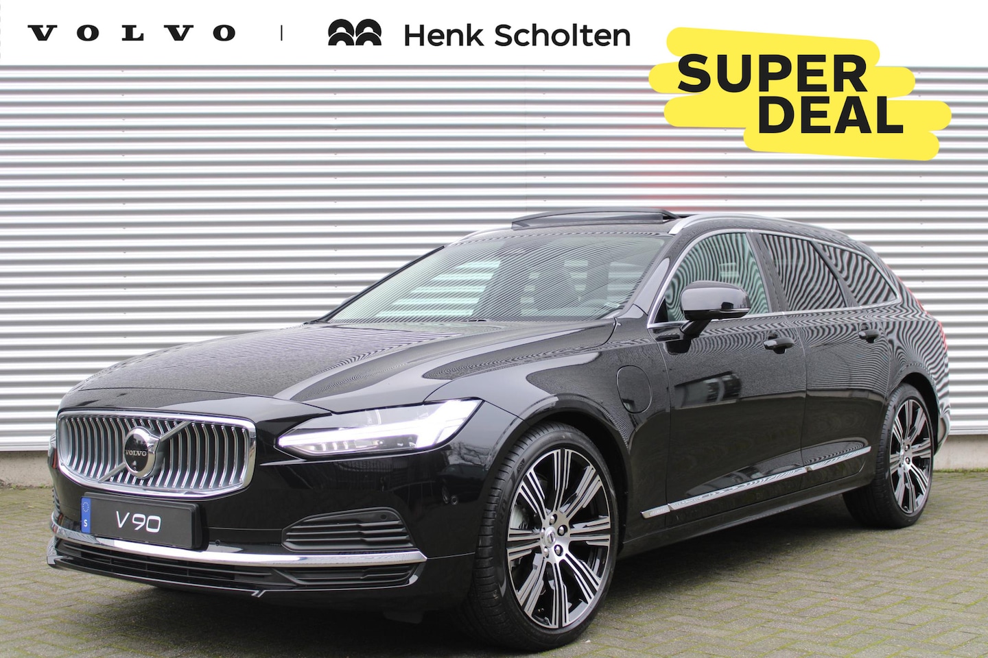 Volvo V90 - T6 Automaat Recharge AWD Plus Bright, Volvo V90 T6 Recharge AWD AUT8 350PK Plus Bright, Lu - AutoWereld.nl