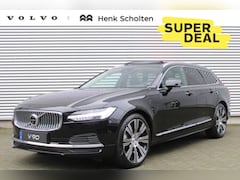 Volvo V90 - T6 Automaat Recharge AWD Plus Bright | Luchtvering | Nappa Lederen Bekleding Met Stoelvent