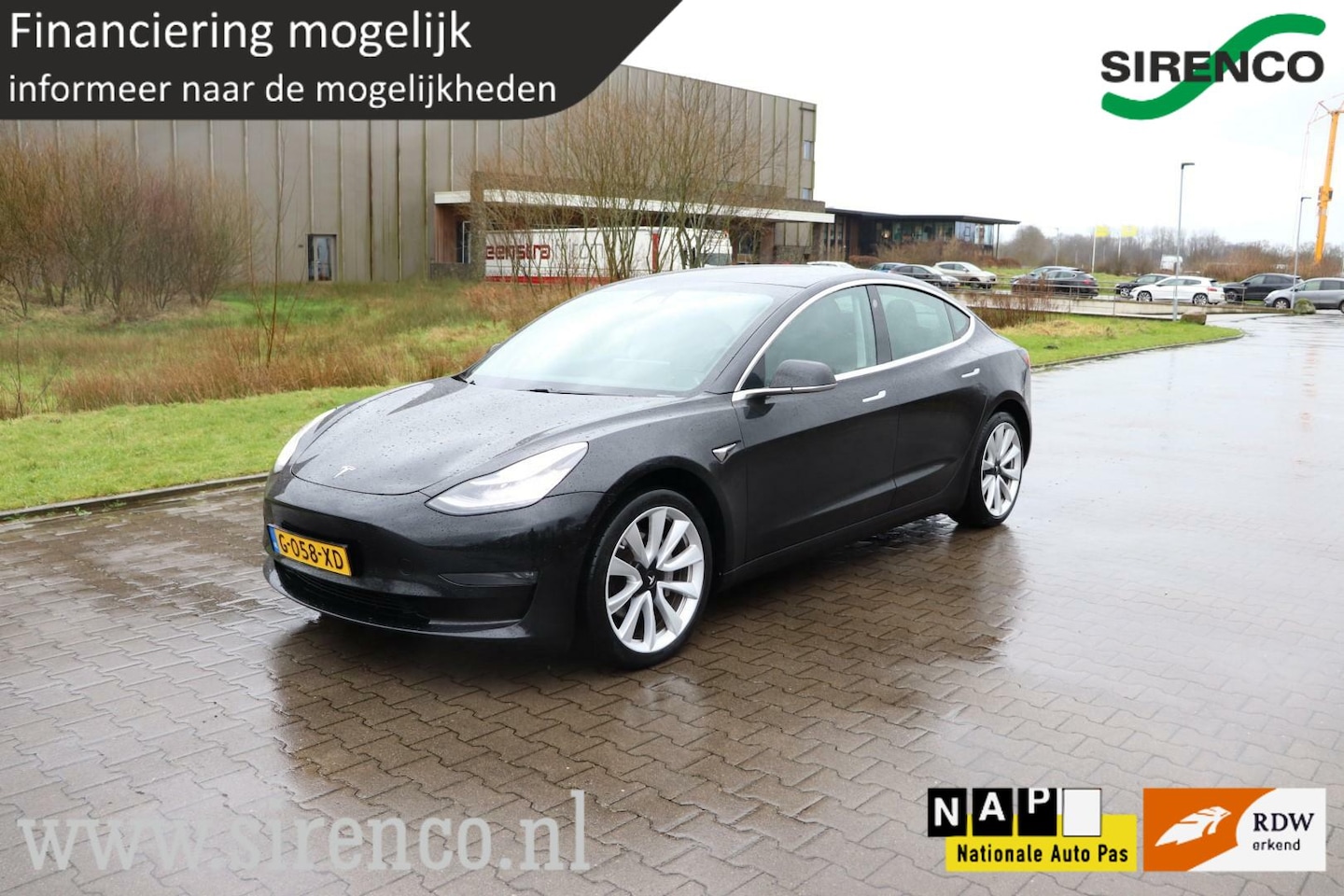 Tesla Model 3 - Long Range RWD Long Range AWD 75 kWh autopilot trekhaak leder stoelverwarming v+a panodak 19" dab - AutoWereld.nl