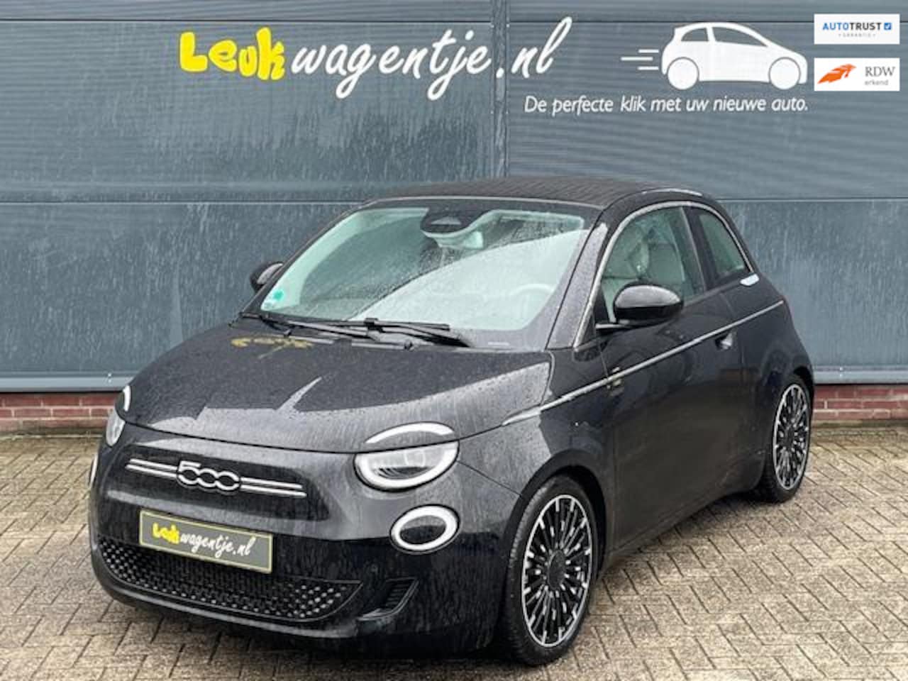 Fiat 500 C - E La Prima 42 kWh Cabrio *full options *topmodel - AutoWereld.nl