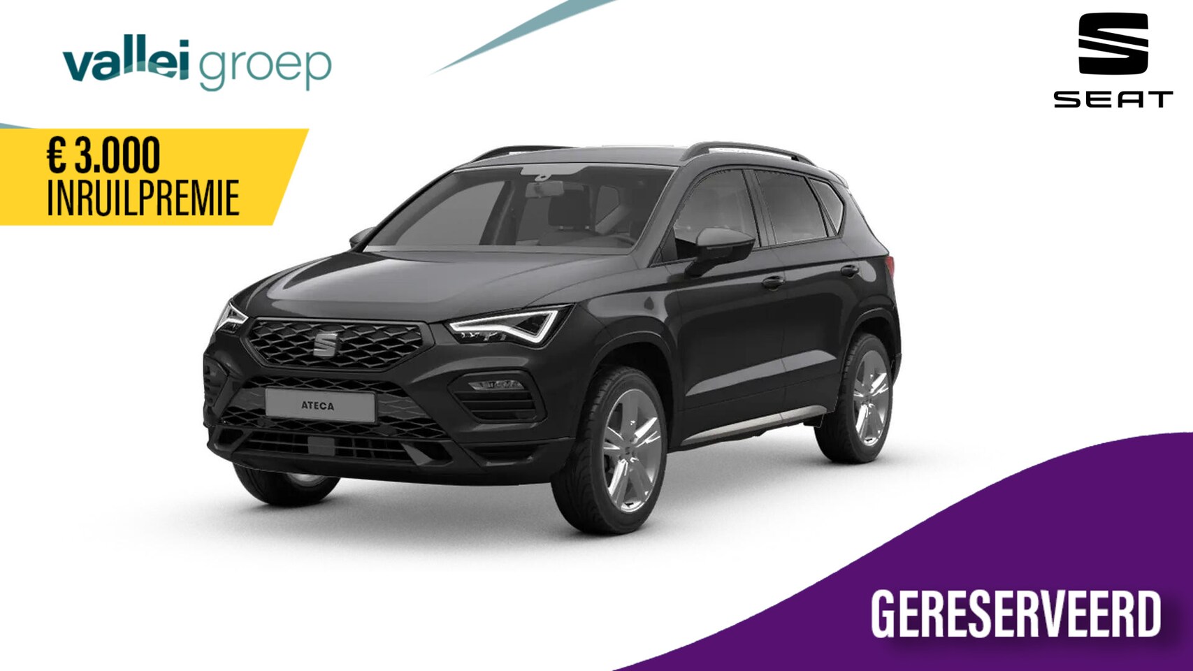 Seat Ateca - FR Business Intense 1.5 110 kW / 150 pk TSI SUV 7 versn. DSG - AutoWereld.nl