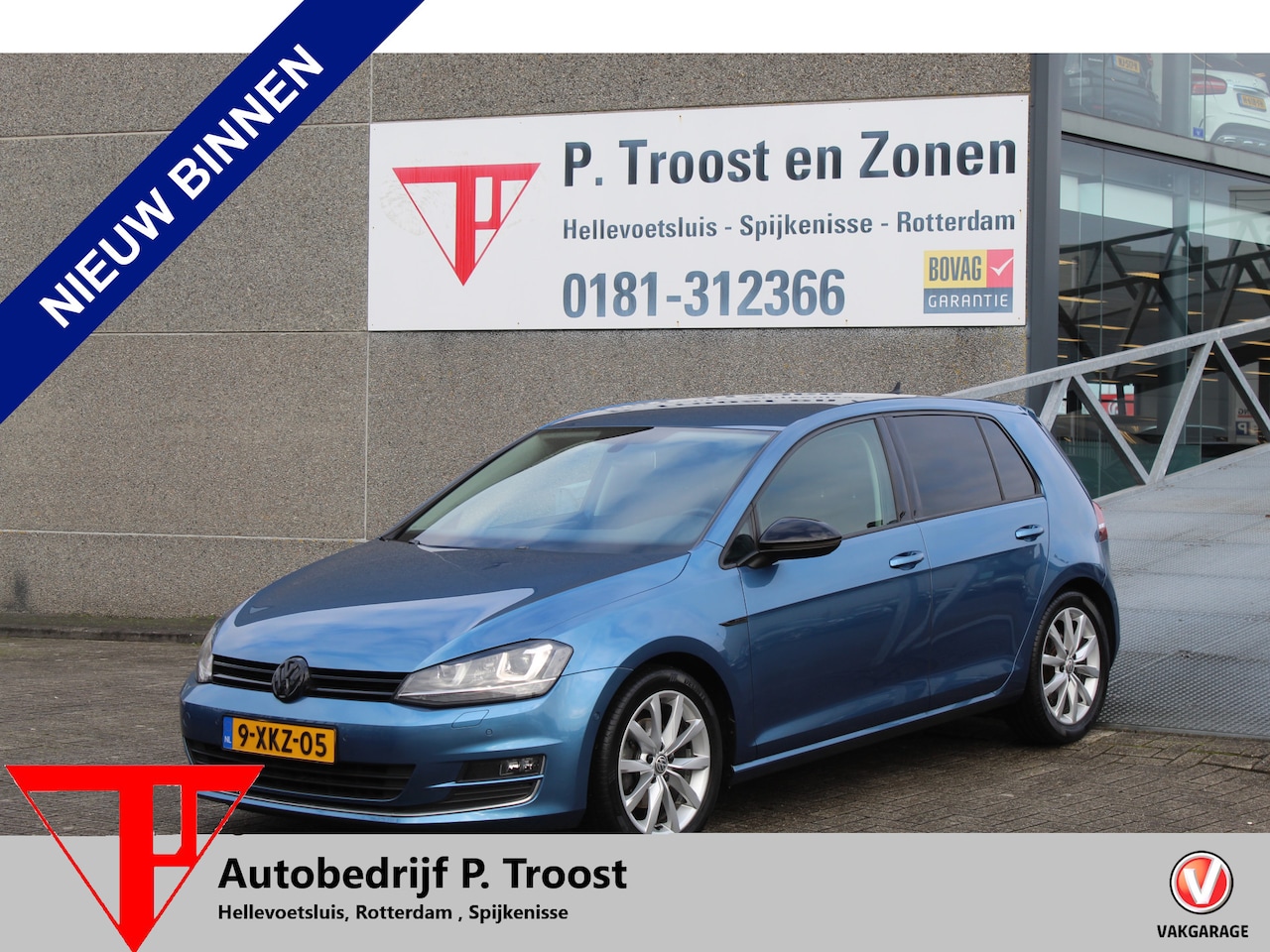 Volkswagen Golf - 1.6 TDI Highline BlueMotion Parkeersensoren/Apple carpley/Navigatie/Lichtmetalen velgen/LE - AutoWereld.nl