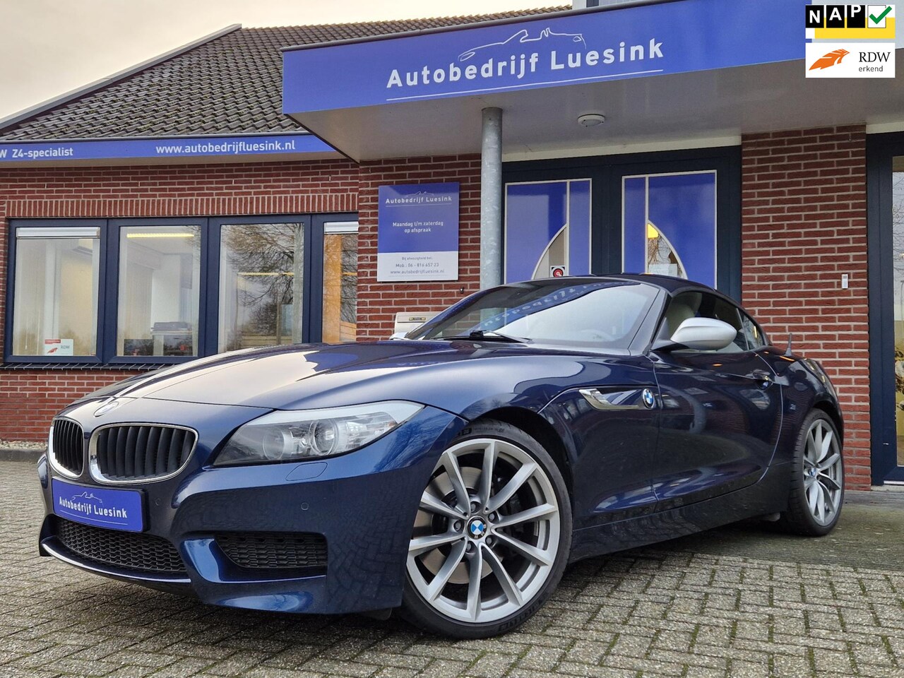 BMW Z4 Roadster - SDrive35is High Executive Full Options (20x Z4 op Voorraad) Stuurwielverwarming M-Sport Ke - AutoWereld.nl