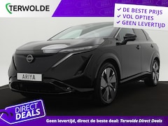 Nissan Ariya - Advantage Edition Plus 87 kWh Verwarmde Zetels | 22 kW Charger | Warmtepomp | Nappalederen