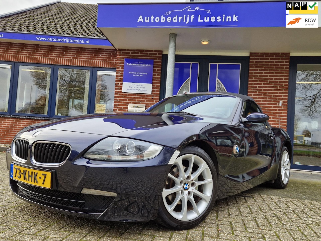 BMW Z4 Roadster - 2.5i Individual Edition (20x Z4 op voorraad) Facelift 2009 Nachtblauw Alarm PDC Cruise Con - AutoWereld.nl