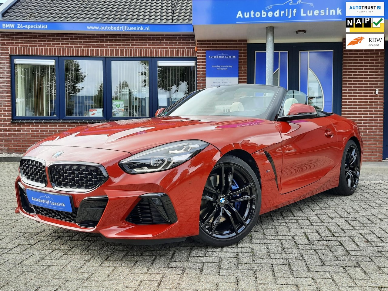 BMW Z4 Roadster - M40i High Executive BTW M-Sport Full Options Elekt Stoelen Keyless Head Up Harman Kardon A - AutoWereld.nl