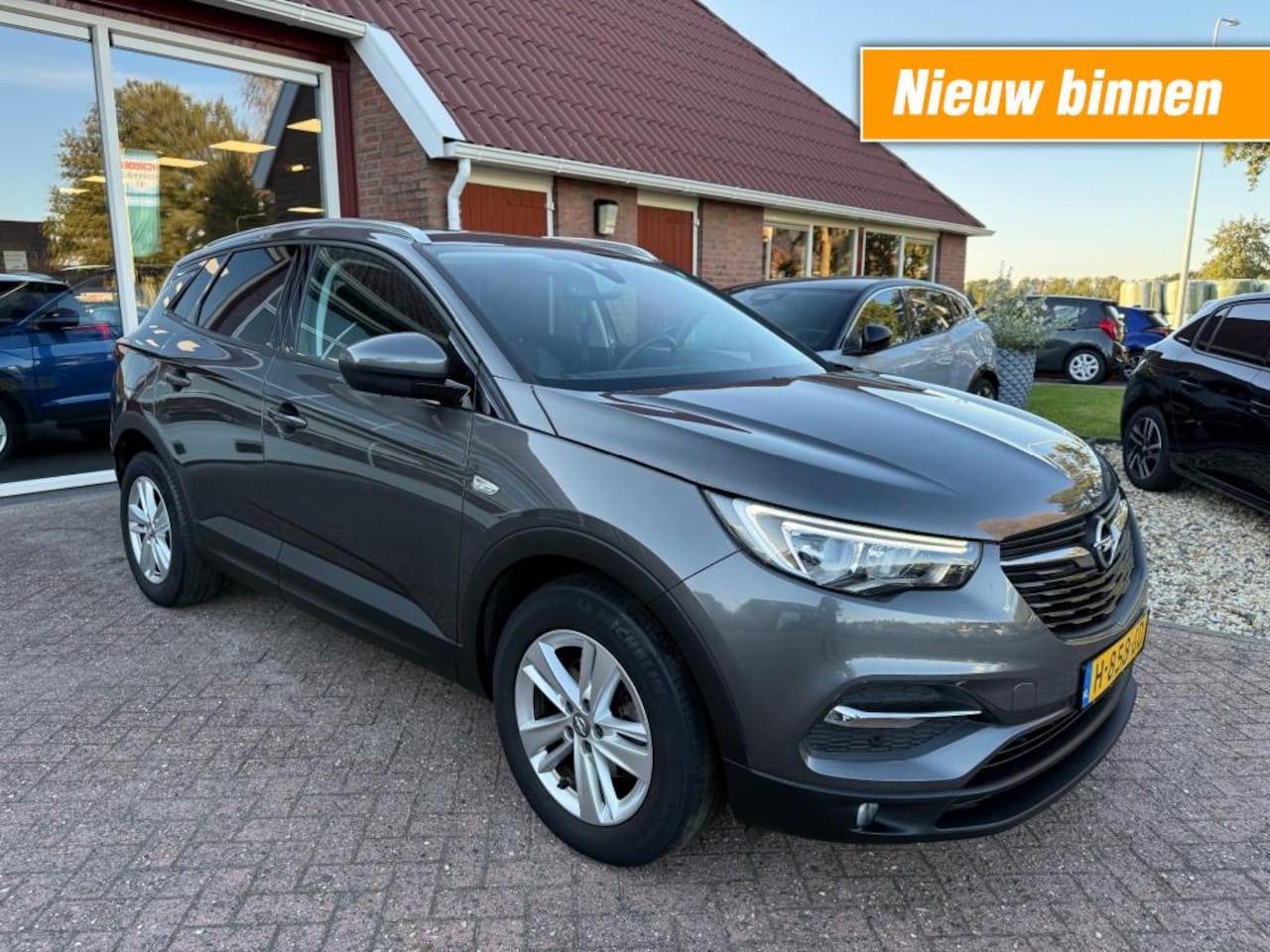 Opel Grandland X - 1.2 TURBO BUSINESS + AUTOMAAT STOEL/STUUR VERWARMING/NAVI/CRUISE - AutoWereld.nl