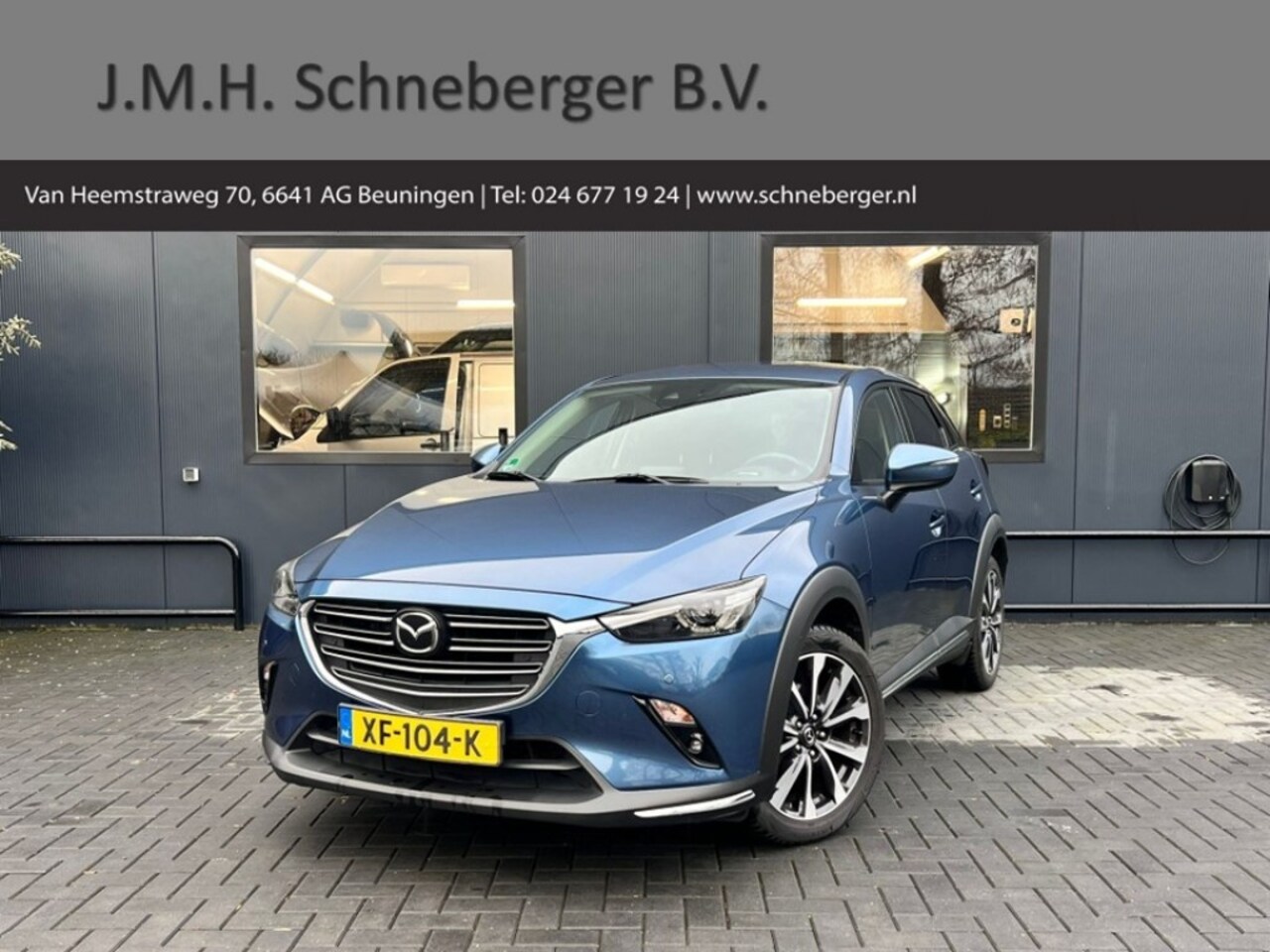 Mazda CX-3 - 2.0 SkyActiv-G 150 GT-M 4WD AUT. LEDER / Carplay, Cruise, PDC - AutoWereld.nl