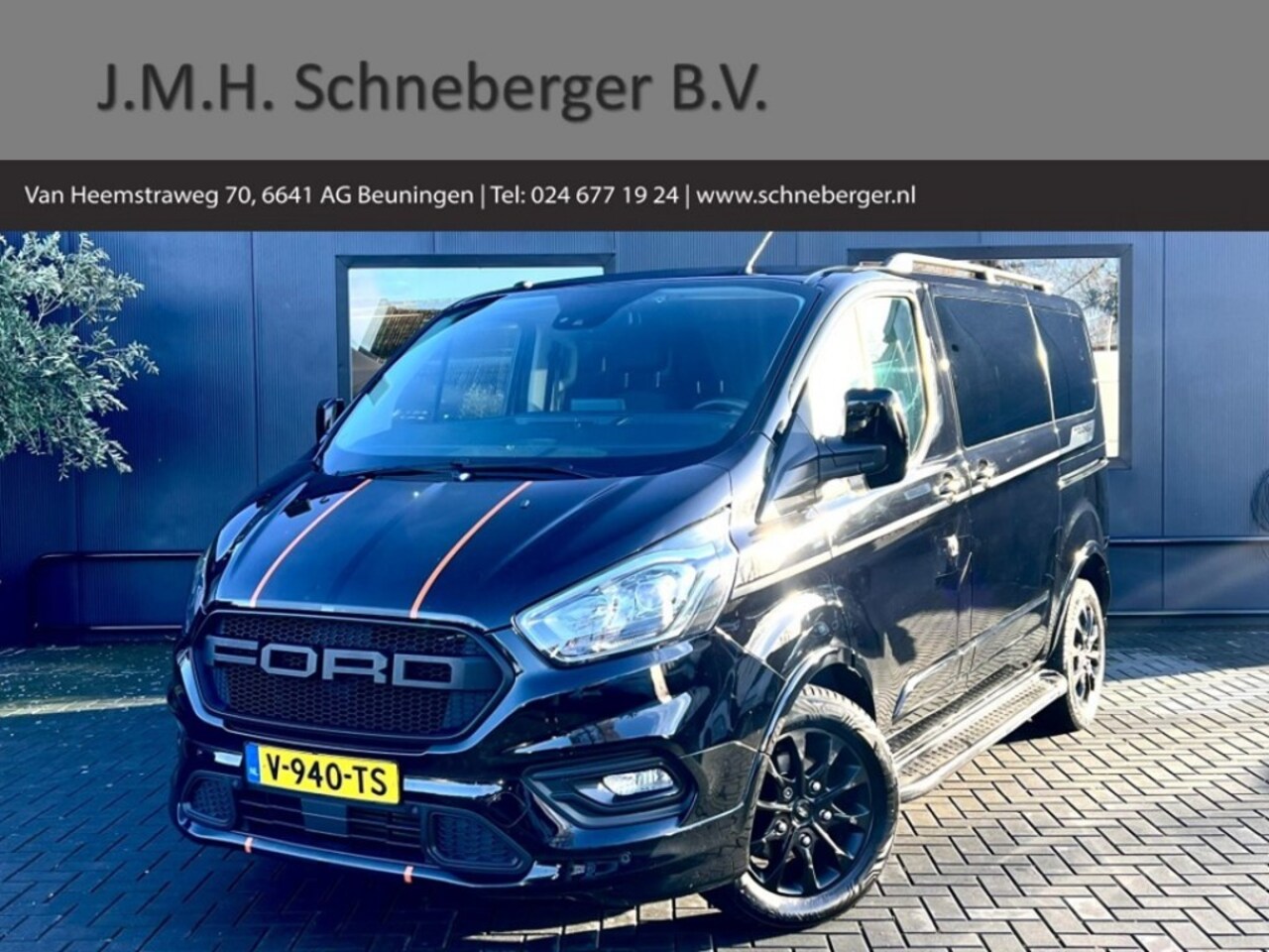 Ford Transit Custom - 310 2.0 TDCI Sport DC 170pk 1e eig. AUT, 2x schuif, Carplay, Cam - AutoWereld.nl