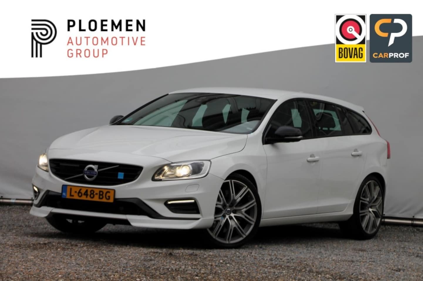 Volvo V60 - 2.0 T6 AWD Polestar - 367 pk **Harman Kardon / Camera / Memory - AutoWereld.nl