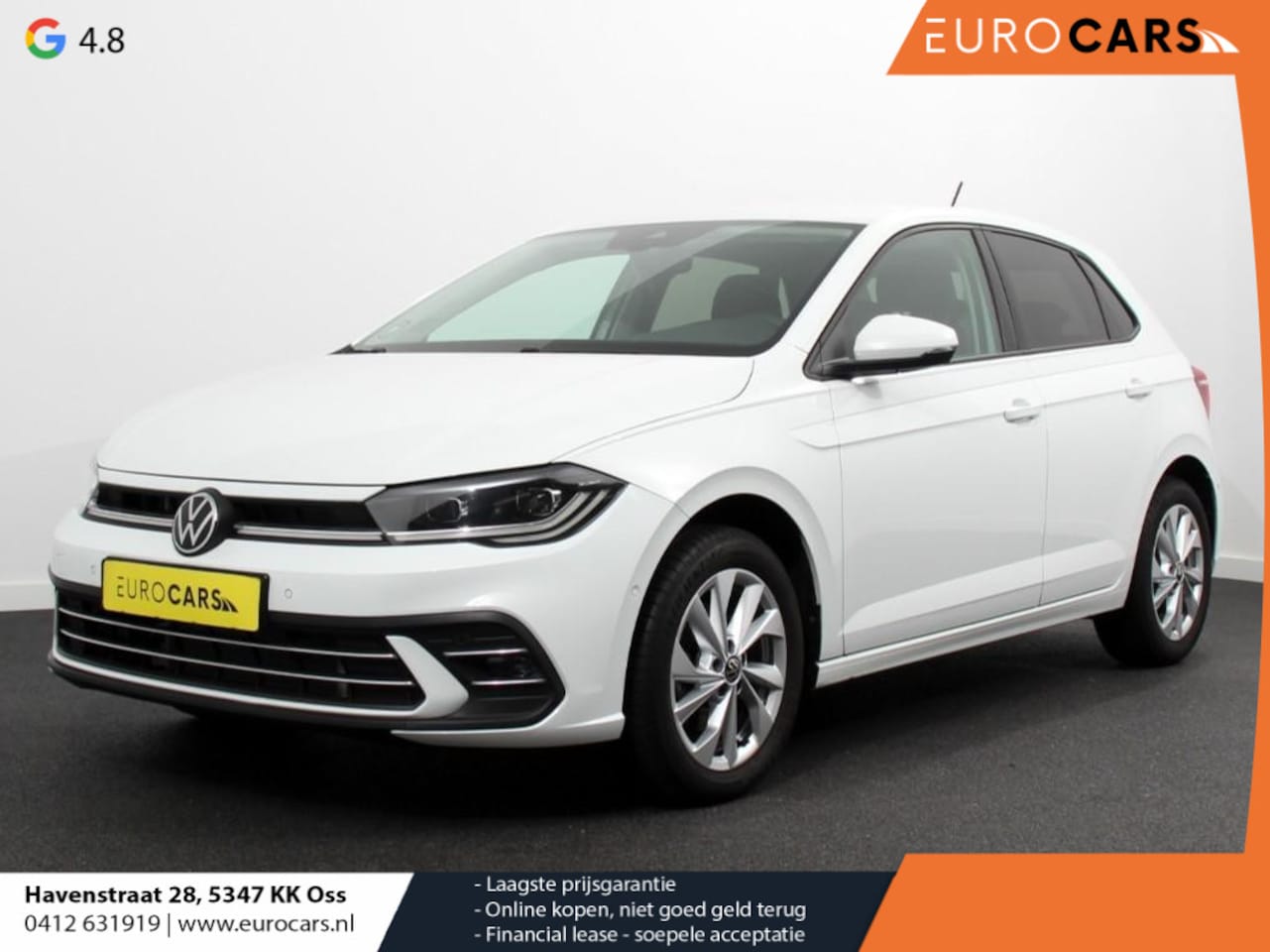 Volkswagen Polo - 1.0 TSI Style | LED | Adaptieve cruise control | Apple carplay/ Android auto | Parkeersens - AutoWereld.nl