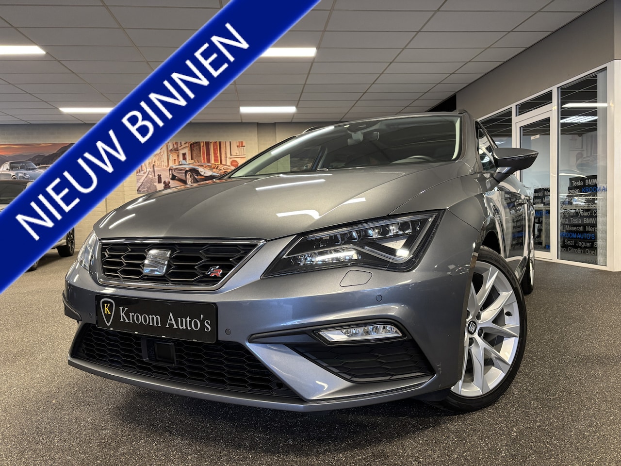 Seat Leon ST - 1.4 TSI FR-uitvoering / Panoramadak / Apple Carplay / Dab+ / ECC/ Seat Sound / Camera / Fu - AutoWereld.nl