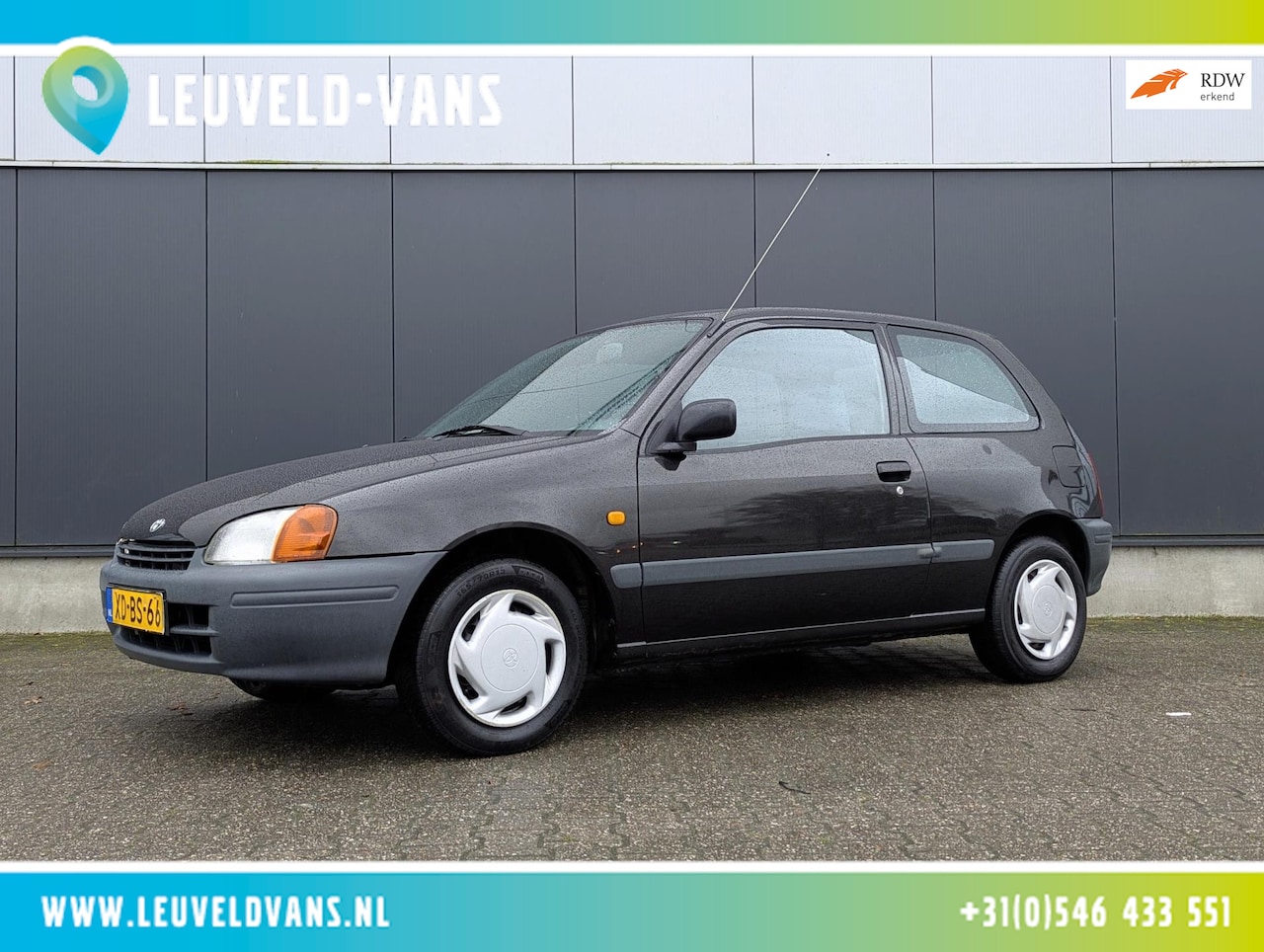 Toyota Starlet - 1.3 1998 STUURBEKRACHTIGING NIEUWE APK - AutoWereld.nl