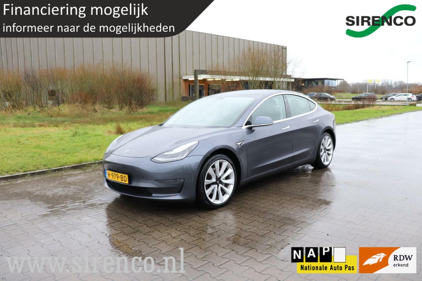 Tesla Model 3 - Long Range RWD Long Range AWD 75 kWh autopilot trekhaak panodak leder stoelverwarming v+a dab dual motor - AutoWereld.nl