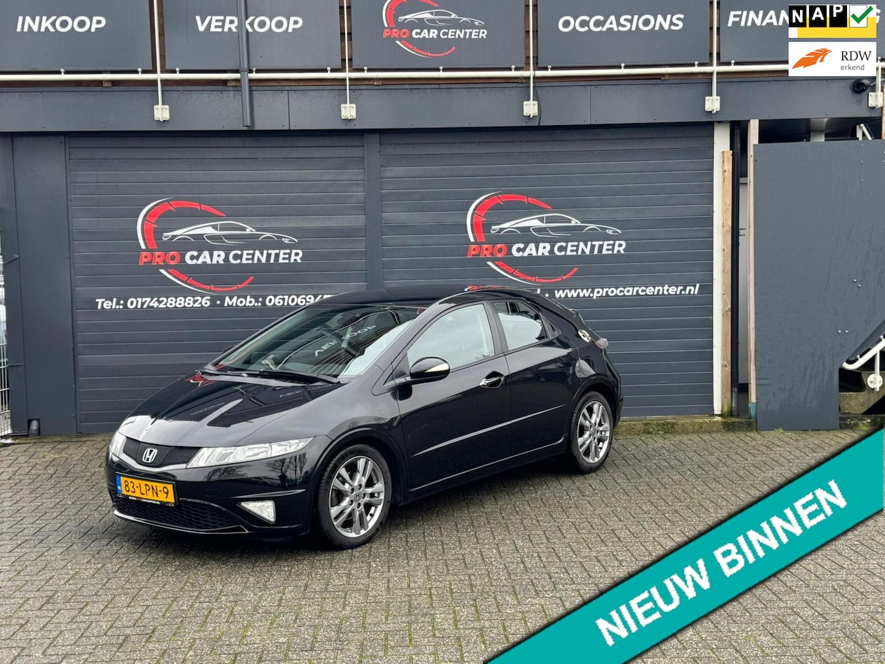 Honda Civic - 1.8 Style Mode CLIMATE|CRUISE|1eEIGENAAR|PDC|EL.RAMEN|NAP|LMV|APK - AutoWereld.nl