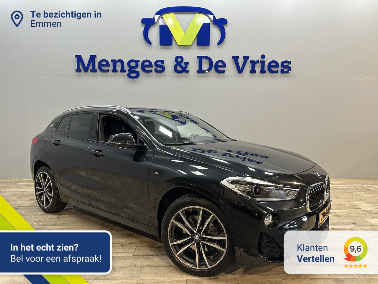 BMW X2 - sDrive18i High Executive M Sport | Airco ECC | LED | Navigatie | Leer | Cruise Control | H - AutoWereld.nl