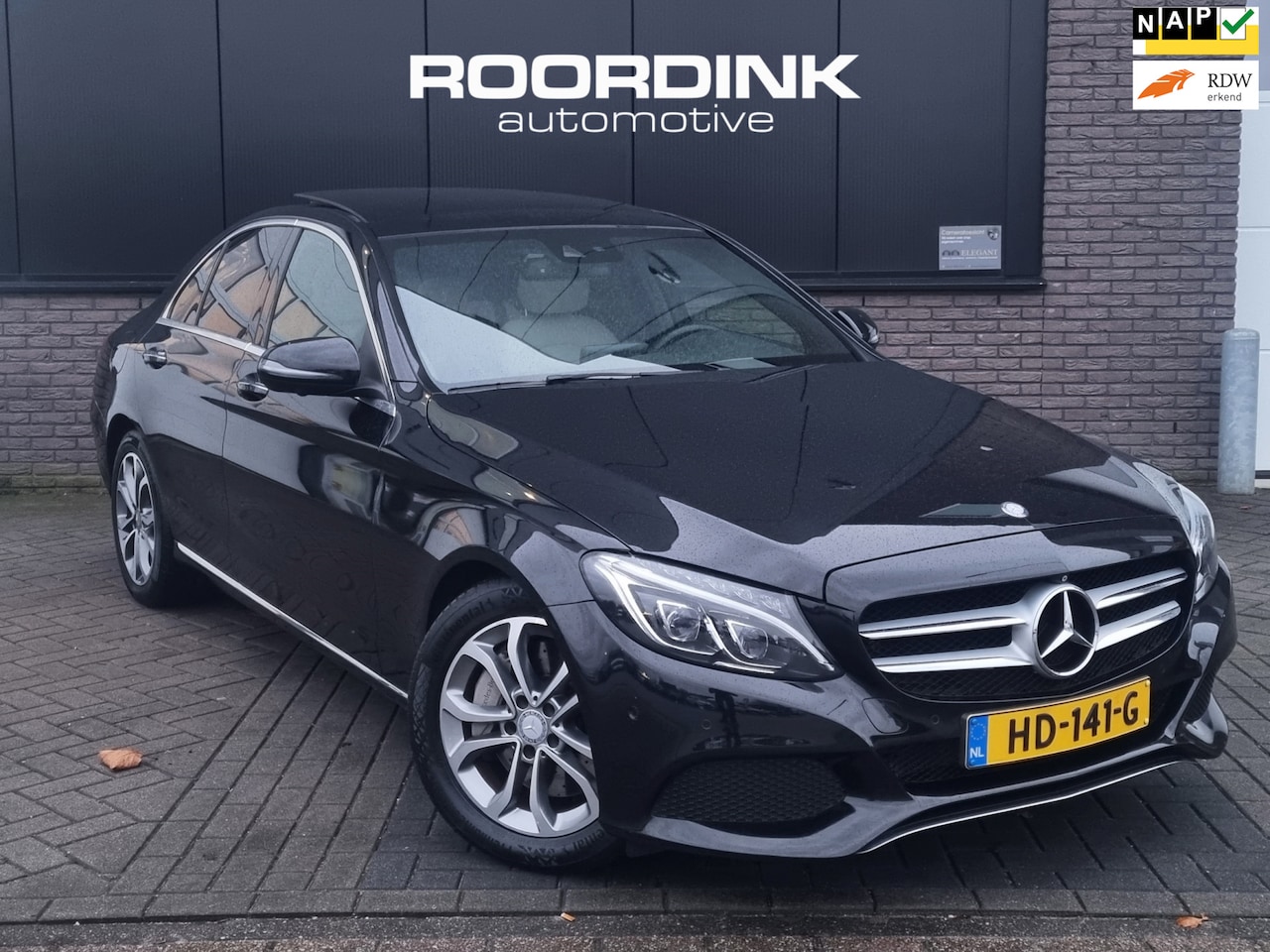 Mercedes-Benz C-klasse - Burmester|360 Camera|Pano|Leder - AutoWereld.nl