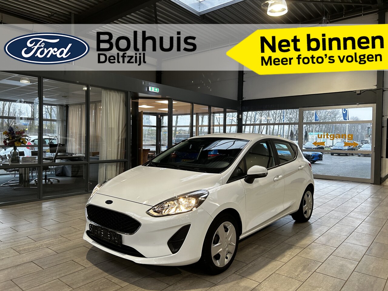 Ford Fiesta - 1.1 85pk Trend | Airco | Bluetooth | Cruise | Parkeer sens. Achter | - AutoWereld.nl