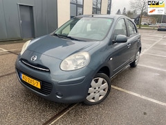 Nissan Micra - 1.2 Acenta / 1 JAAR AIRCO / APK / TWEE SLEUTELS / BOEKJES / 5DRS / NETTE AUTO