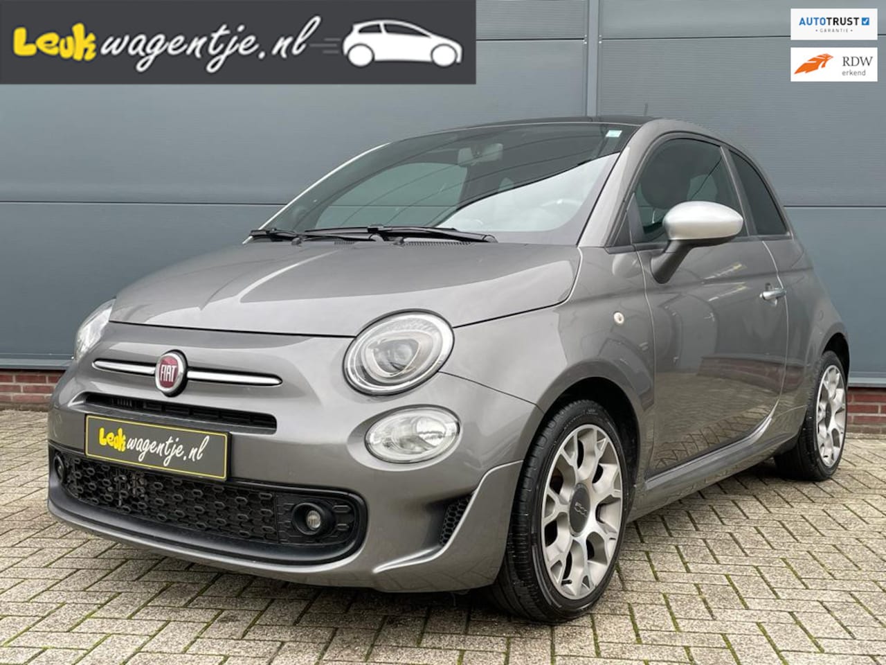 Fiat 500 - 0.9 Sport *carplay *climate *panoramadak *cruise c. - AutoWereld.nl